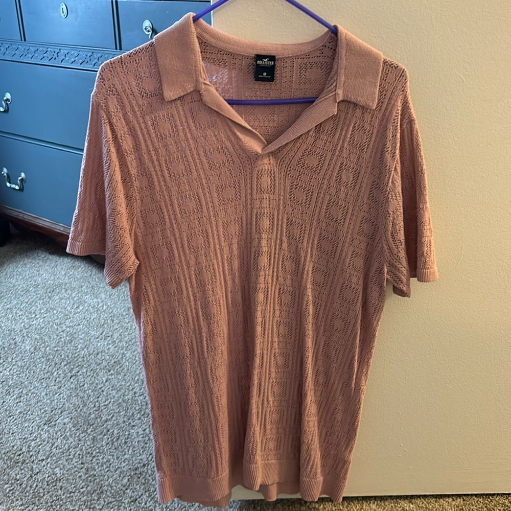 Hollister short sleeve collared shirt